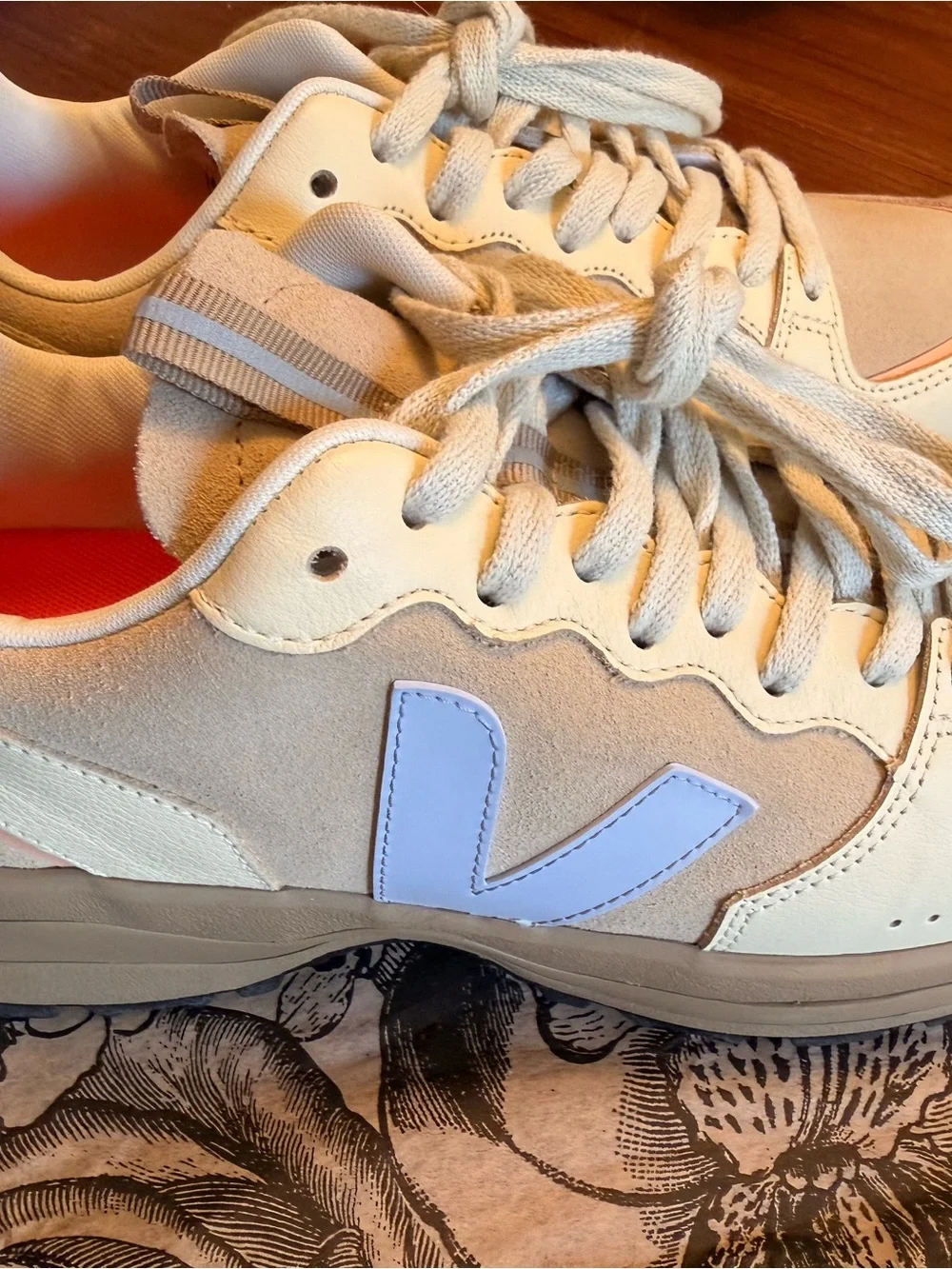 Veja elevated suede